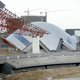 Illustration for article titled Moebius Strip Soccer Stadium Takes Shape in Shenyang
